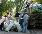 Уборка, погрузка и вывоз мусора